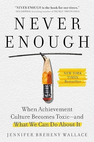 Never Enough: When Achievement Culture Becomes Toxic-and What We Can Do About It  cover