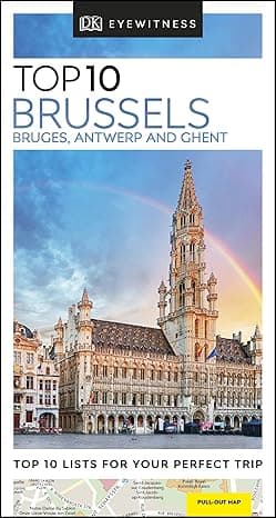 DK Eyewitness Top 10 Brussels, Bruges, Antwerp and Ghent (Pocket Travel Guide)  cover