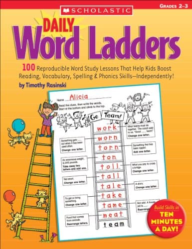 Daily Word Ladders Grades 2-3 cover