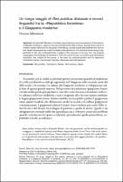 Chapter Un lungo viaggio di Res publica: distanze e incroci linguistici fra la «Repubblica fiorentina» e il Giappone moderno
