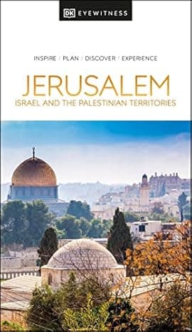 DK Eyewitness Jerusalem, Israel and the Palestinian Territories (Travel Guide) cover