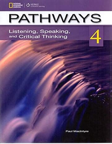 Pathways 4: Listening, Speaking and Critical Thinking. Student Book cover