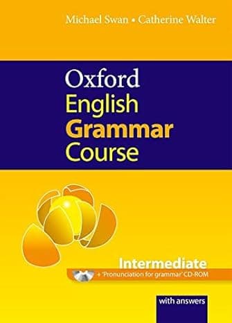 Oxford English Grammar Course Intermediate Student's Book with Key cover