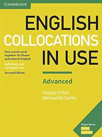 English Collocations in Use Advanced Book with Answers: How Words Work Together for Fluent and Natural English 2nd Edition cover
