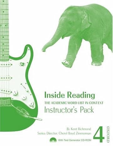 Inside Reading 4 Instructor Pack: The Academic Word List in Context cover