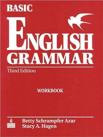 Basic English Grammar Workbook, Third Edition cover
