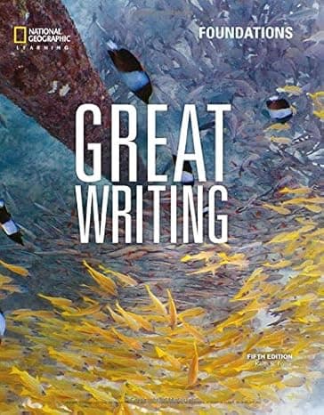 Great Writing Foundations (Great Writing, Fifth Edition) cover