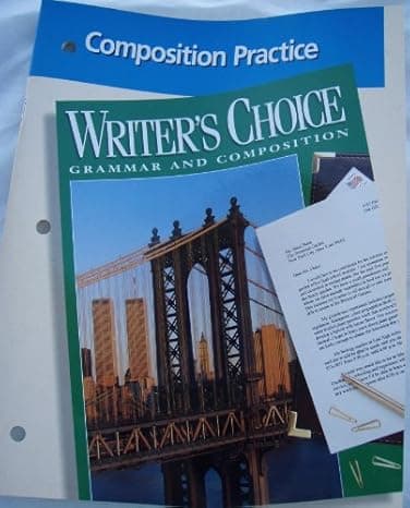 Writer's Choice Grammar and Composition, Grade 11: Composition Practice cover