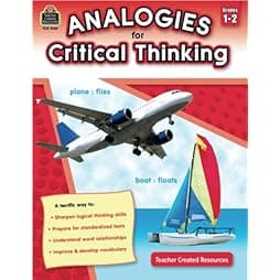 Analogies for Critical Thinking, Grades 1–2