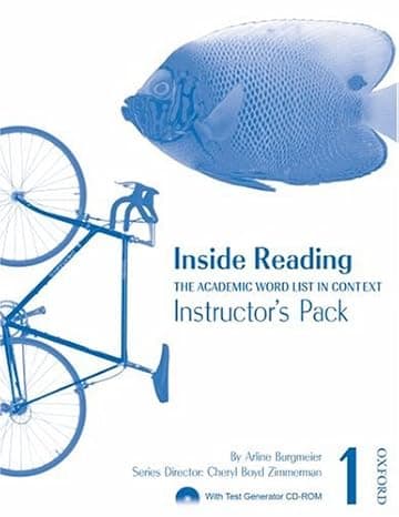 Inside Reading 1 Instructor Pack: The Academic Word List in Context cover