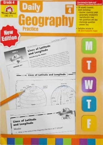 Daily geography practice Grade 4 - part 2 cover