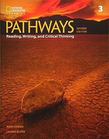 Pathways: Reading, Writing, and Critical Thinking 3 cover