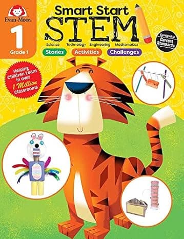 Smart Start Stem, Grade 1: Science Technology Engineering Mathematics cover