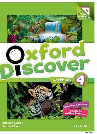Oxford Discover 4 Workbook with Online Practice Pack cover