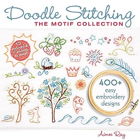 Doodle Stitching: The Motif Collection: 400+ Easy Embroidery Designs cover