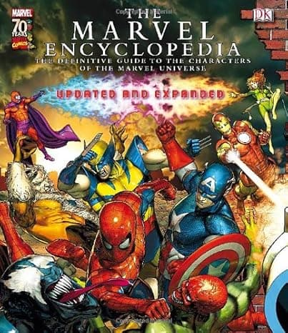 The Marvel Encyclopedia: A Definitive Guide to the Characters of the Marvel Universe cover
