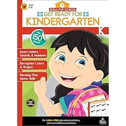 Skills for School: Get Ready for Kindergarten Workbook