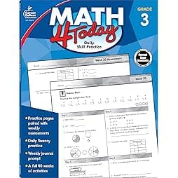 Common Core Math 4 Today Workbook Grade 3