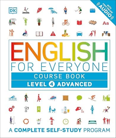 English for Everyone: Level 4 Course Book - Advanced English cover