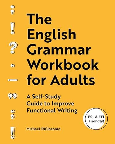 The English Grammar Workbook for Adults cover