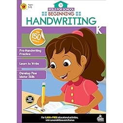 Skills for School Beginning Handwriting, Grades K - 1