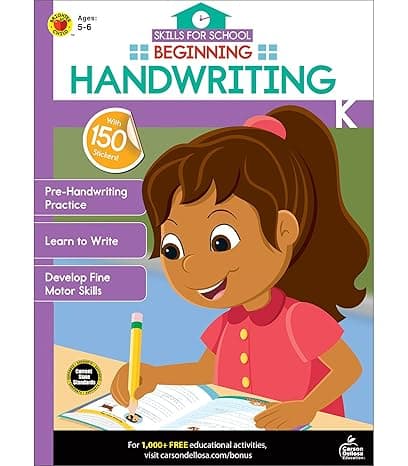 Skills for School Beginning Handwriting, Grades K - 1 cover