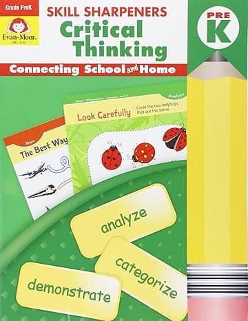 Skill Sharpeners Critical Thinking, Grade PreK cover