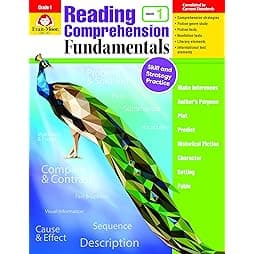 Evan-Moor Reading Comprehension Fundamentals, Grade 1 Teacher's Edition - Supplemental Teaching Resource for Reading
