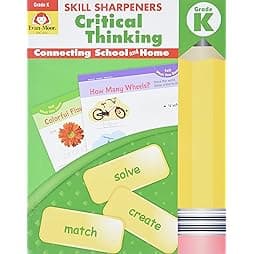 Skill Sharpeners Critical Thinking, Grade K