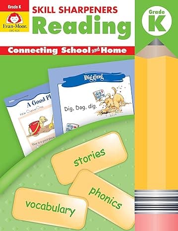 Skill Sharpeners Reading, Kindergarten cover