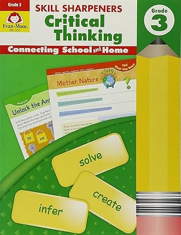 Skill Sharpeners Critical Thinking, Grade 3 cover