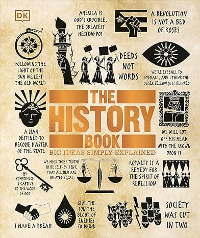 The History Book: Big Ideas Simply Explained cover