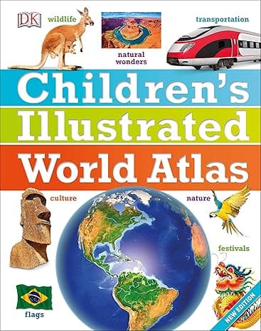 Children's Illustrated World Atlas cover