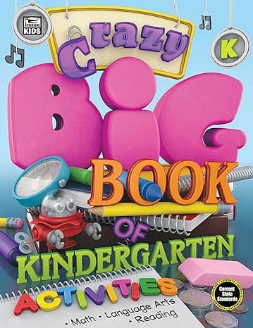 Crazy Big Book of Kindergarten Activities cover