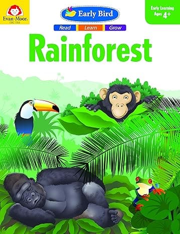 Early Bird Rainforest - Foster a love of reading and help your child get ready for kindergarten cover
