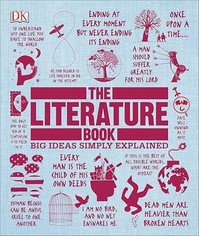 The Literature Book: Big Ideas Simply Explained cover