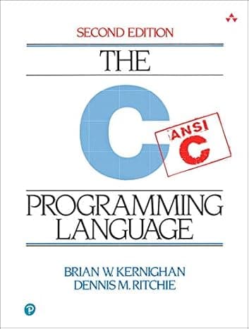 C Programming Language, 2nd Edition cover