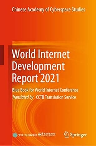 World Internet Development Report 2021: Blue Book for World Internet Conference cover