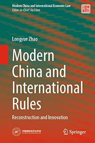 Modern China and International Rules: Reconstruction and Innovation (Modern China and International Economic Law) cover