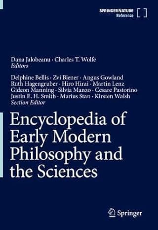 Encyclopedia of Early Modern Philosophy and the Sciences cover