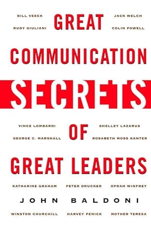Great Communication Secrets of Great Leaders cover