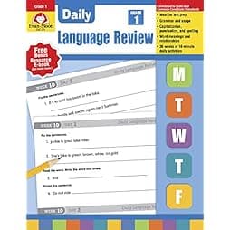 Daily Language Review, Grade 1