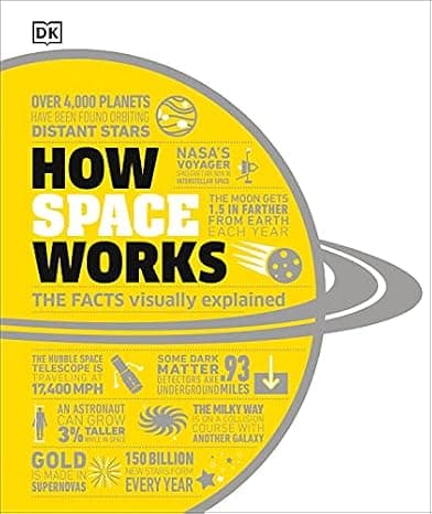 How Space Works: The Facts Visually Explained (DK How Stuff Works) cover