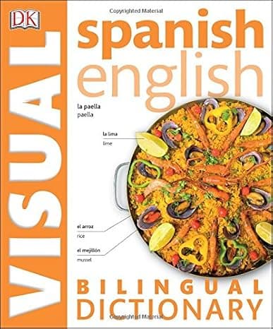 Spanish English Bilingual Visual Dictionary (DK Visual Dictionaries) cover