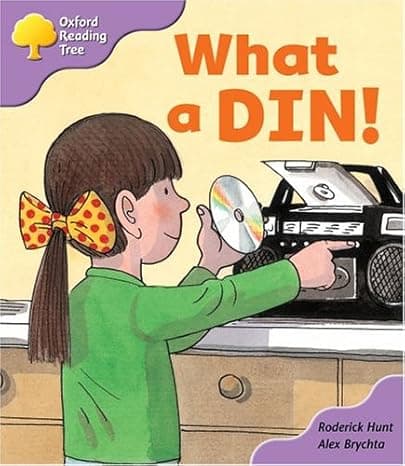 Oxford Reading Tree: Stage 1+: First Phonics: What A Din! cover