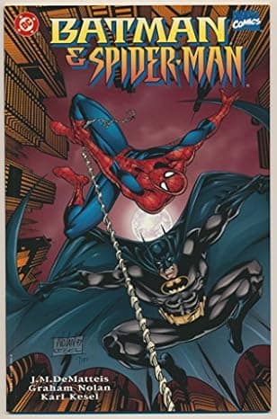Batman Spider-Man cover