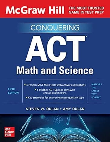 McGraw Hill Conquering ACT Math and Science, Fifth Edition (The Mcgraw Hill) cover