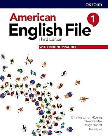 American English File 3th Edition 1. Student's Book Pack cover