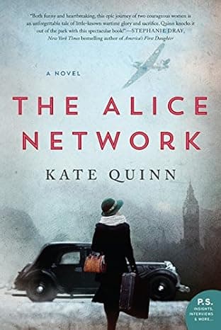 The Alice Network (Thorndike Press large print historical fiction) cover
