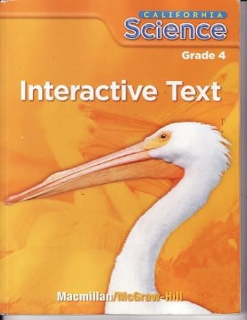 California Science Grade 4 Interactive Text cover